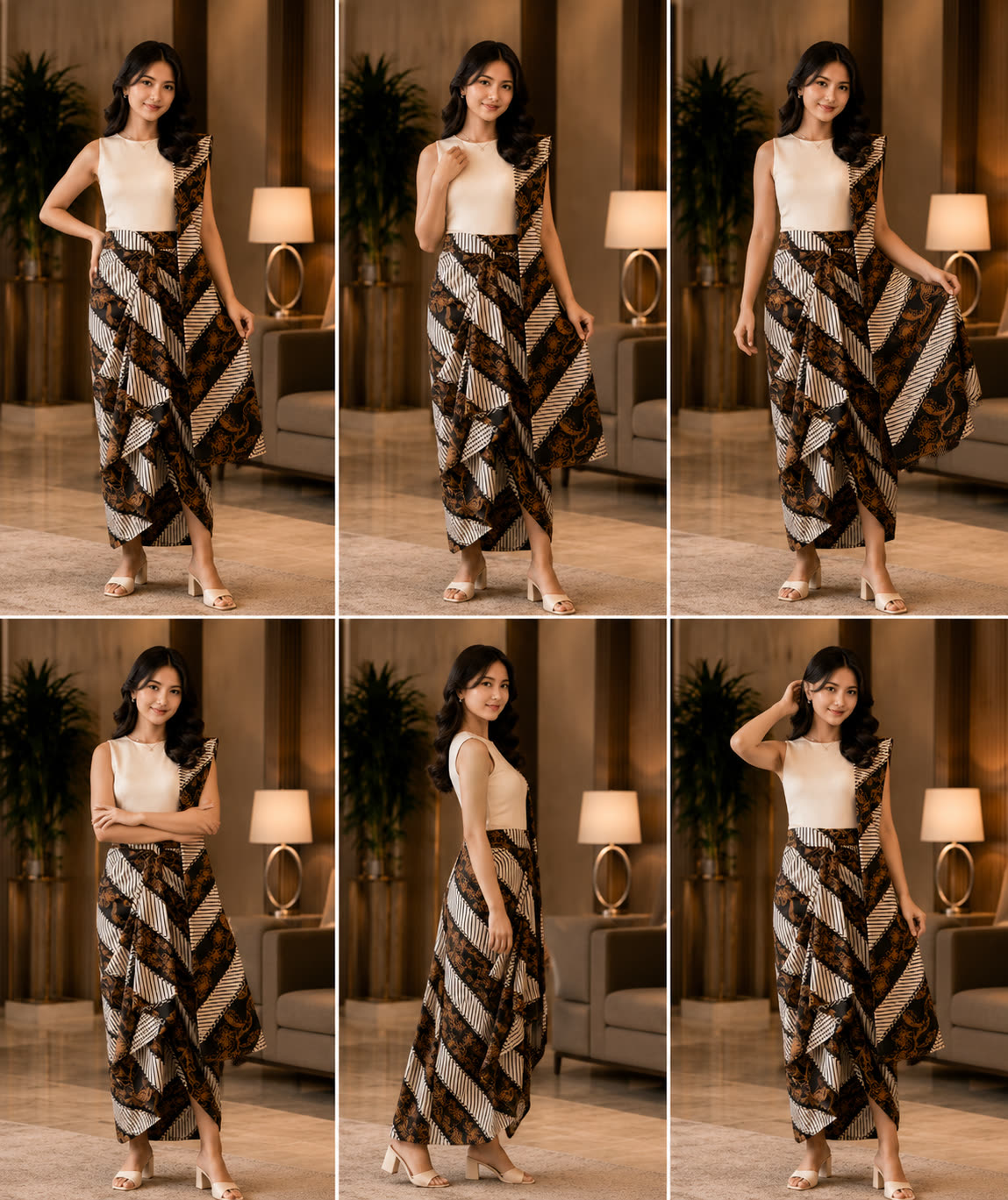 Rok Lilit Batik premium